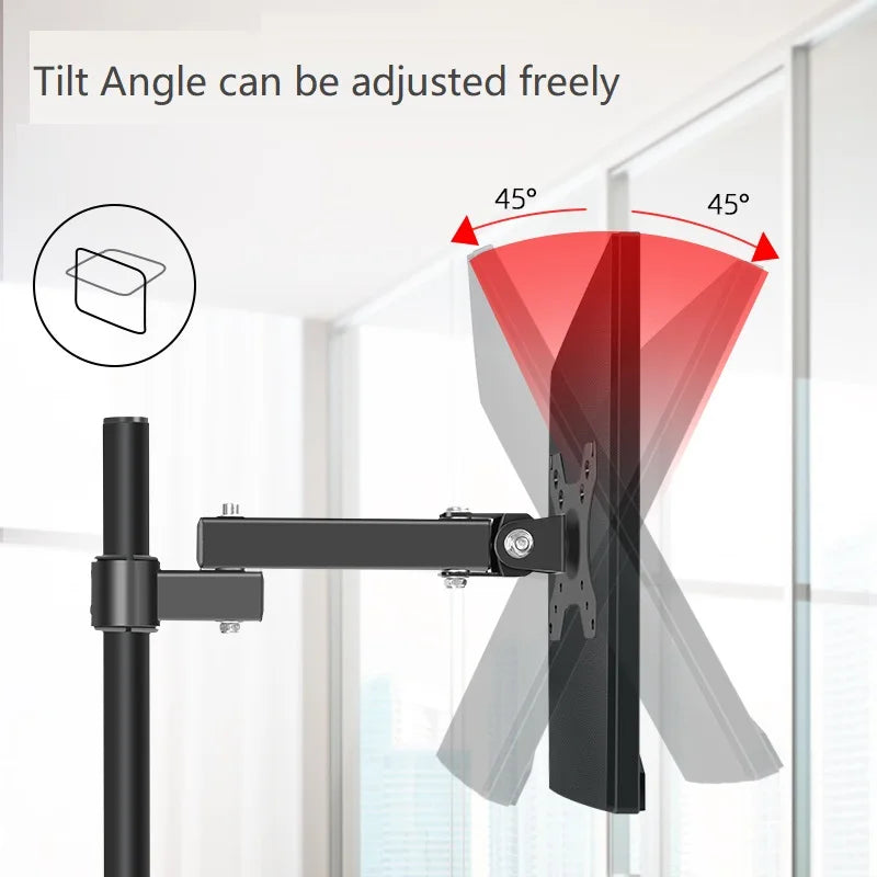 Ergonomic Floating Monitor Arm
