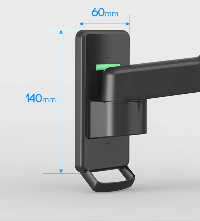 Ergonomic Floating Monitor Arm