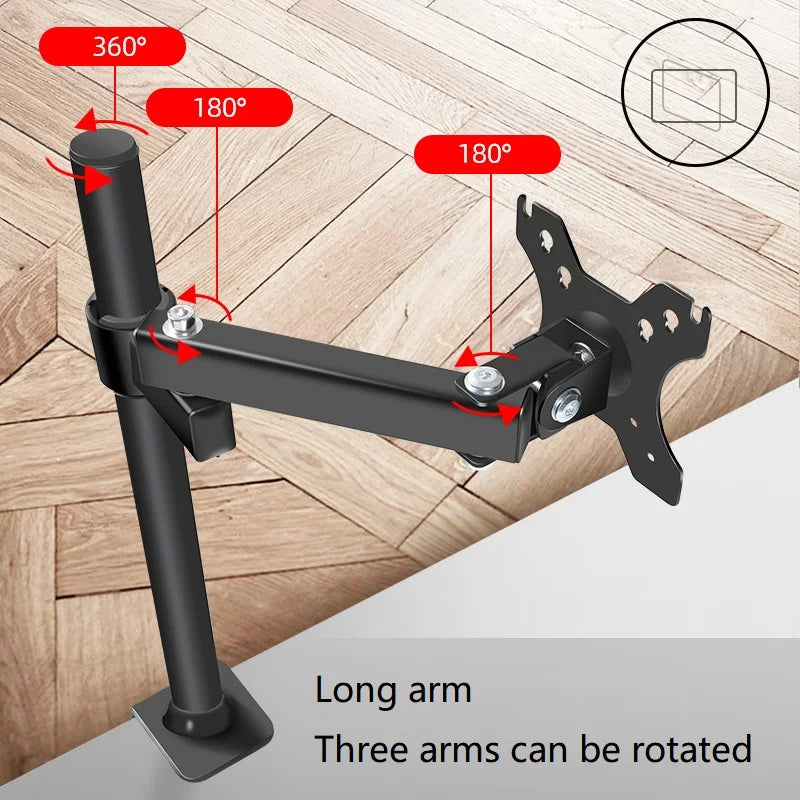 Ergonomic Floating Monitor Arm