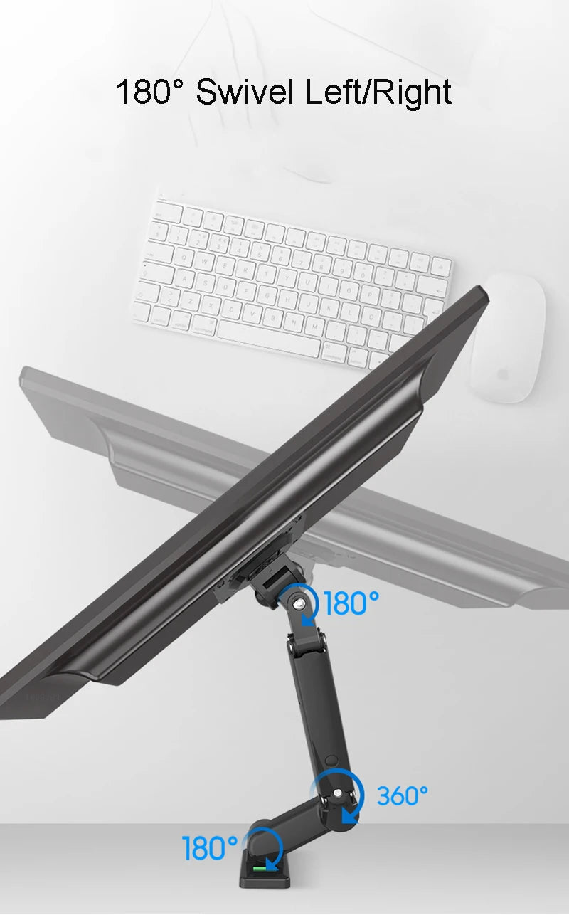 Ergonomic Floating Monitor Arm