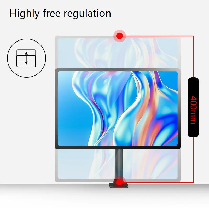 Ergonomic Floating Monitor Arm