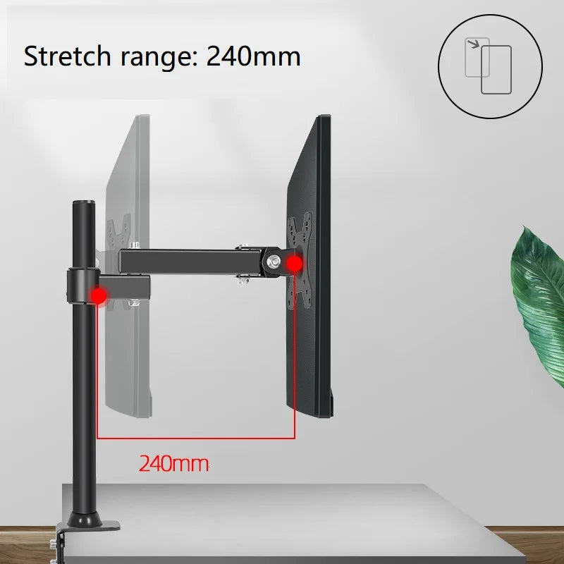 Ergonomic Floating Monitor Arm