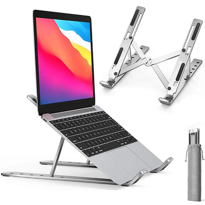 Pro-Grade Carbon Steel Laptop Riser
