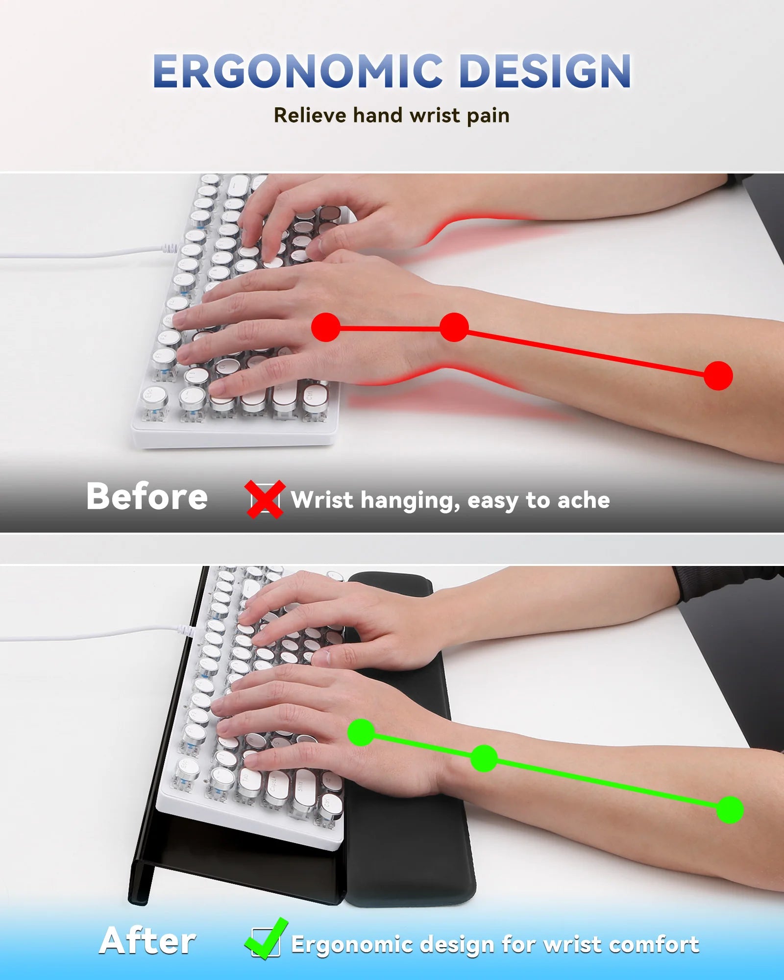 Ergo Keyboard Riser