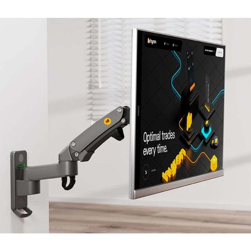 Ergonomic Floating Monitor Arm