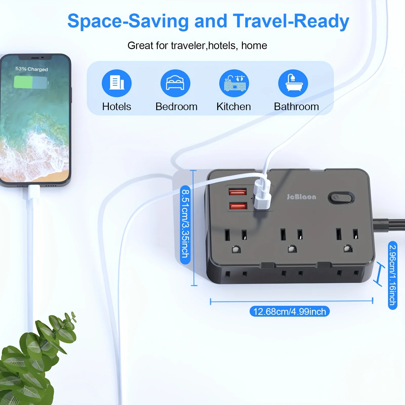 Compact Travel Power Hub