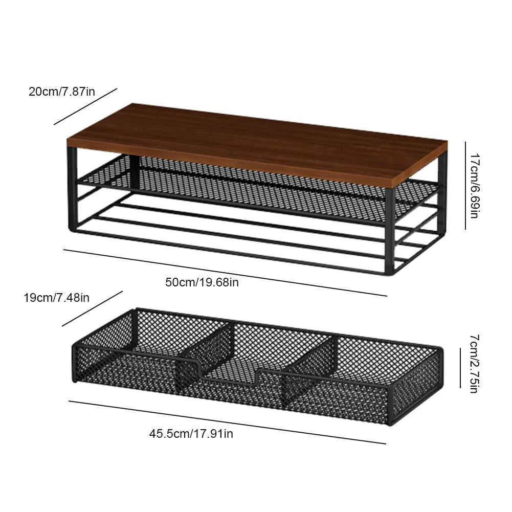 Solid Walnut Monitor Riser
