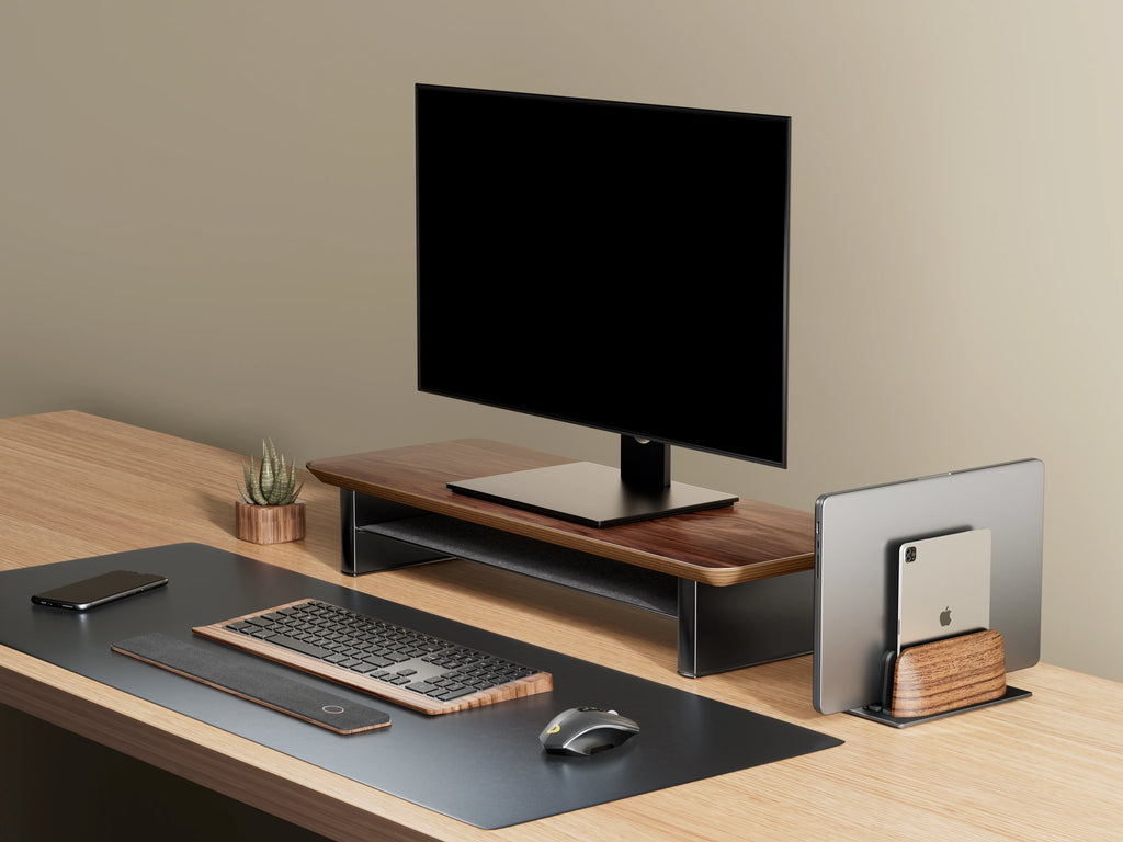 Artisan Walnut Vertical Stand