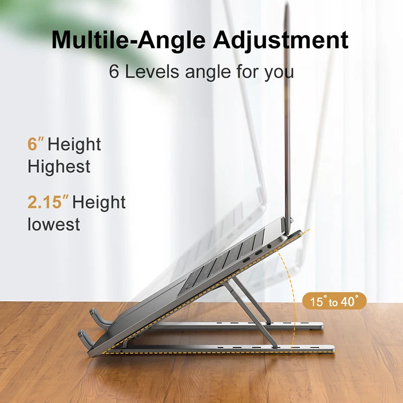 Pro-Grade Carbon Steel Laptop Riser