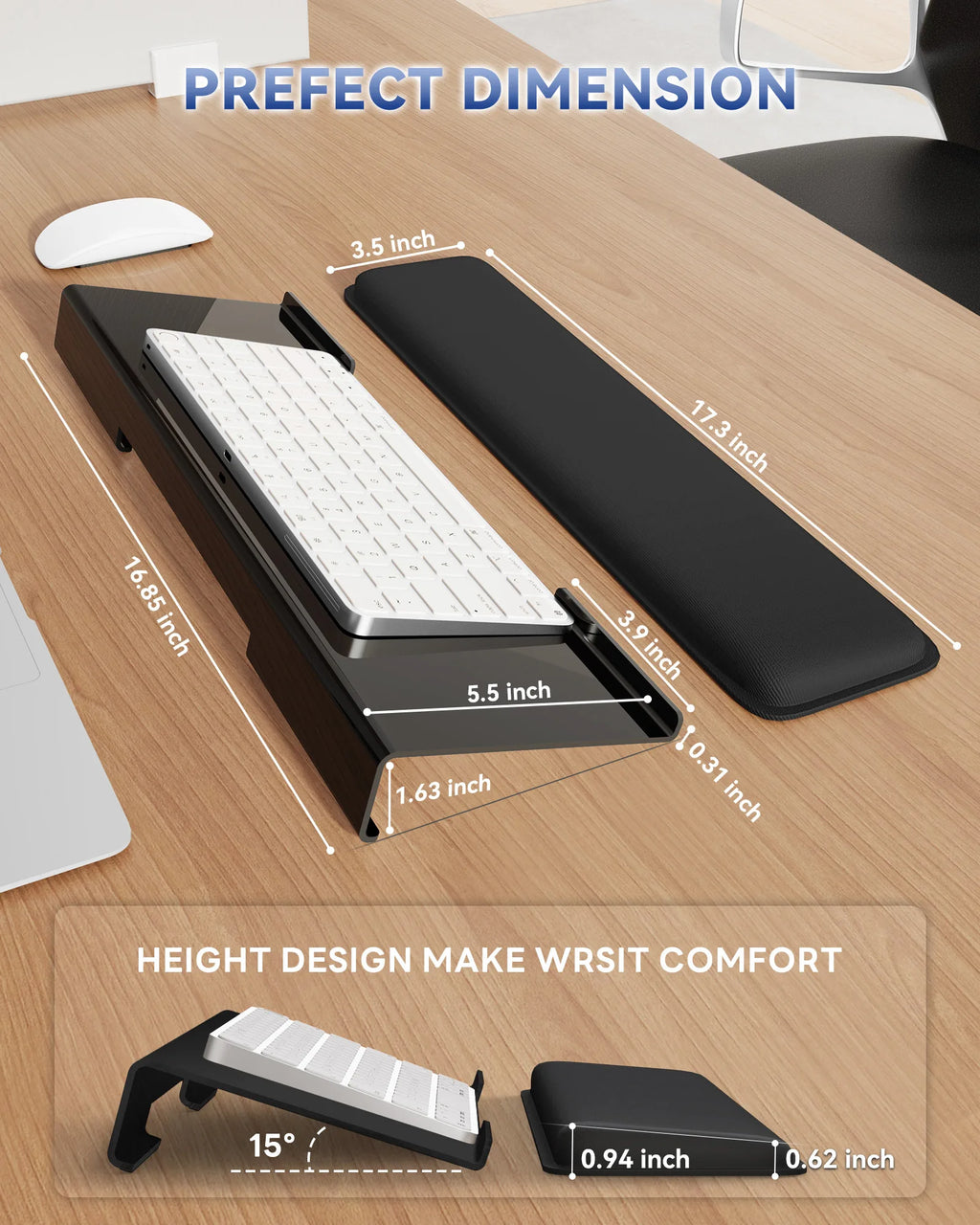 Ergo Keyboard Riser