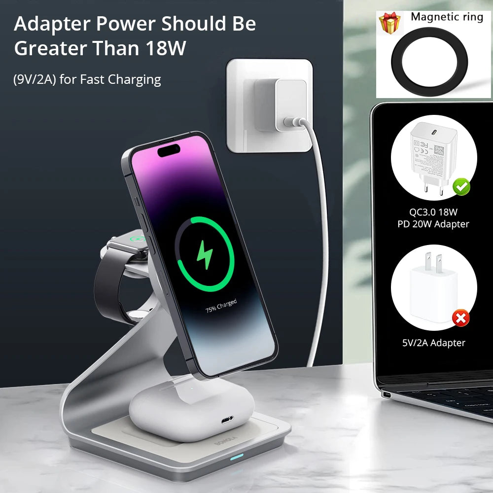BetterDesk: Dual Magnetic Charging Dock