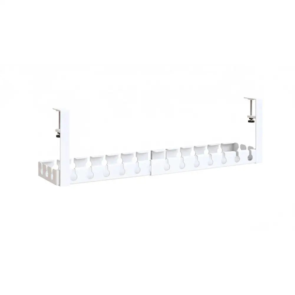 Zero-Drill Retractable Cable Management Tray