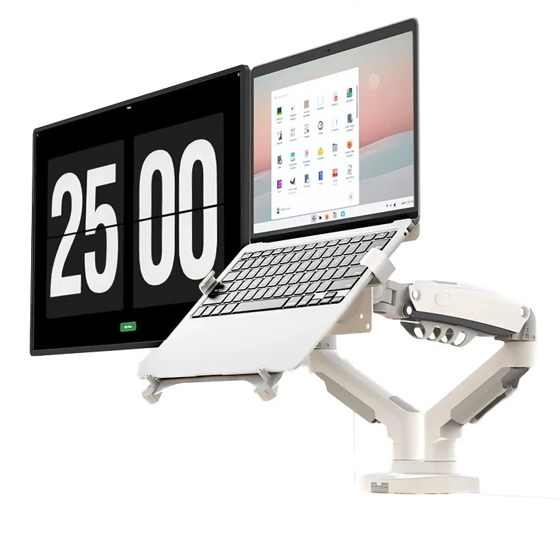 Premium Aluminum Adjustable Vertical Laptop Stand
