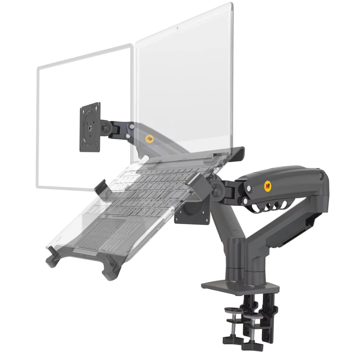 Premium Aluminum Adjustable Vertical Laptop Stand