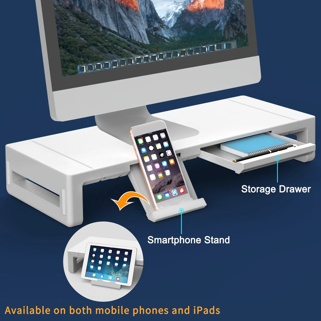 Adjustable Ergonomic Monitor Organizer