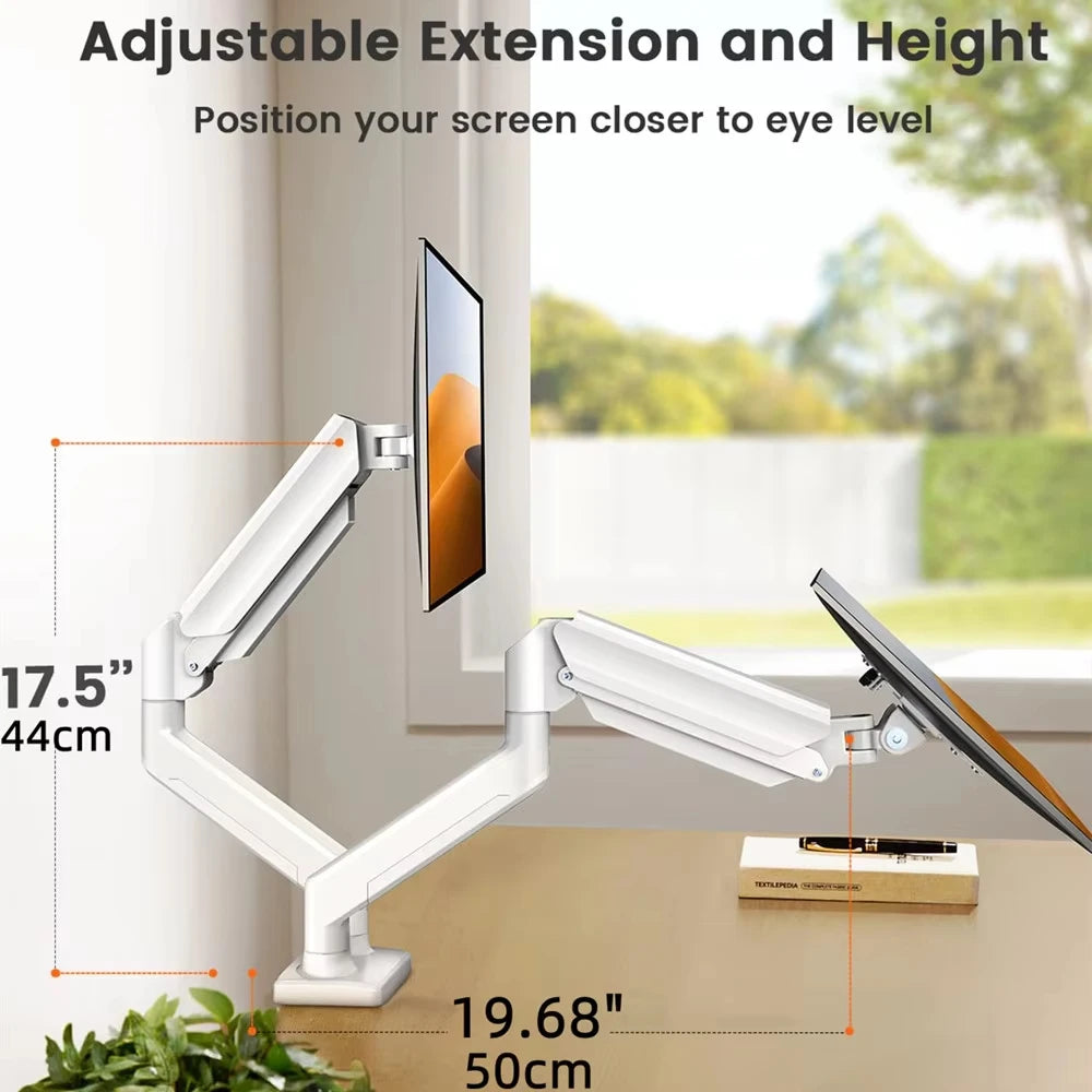 Apex Floating Dual Monitor Arm