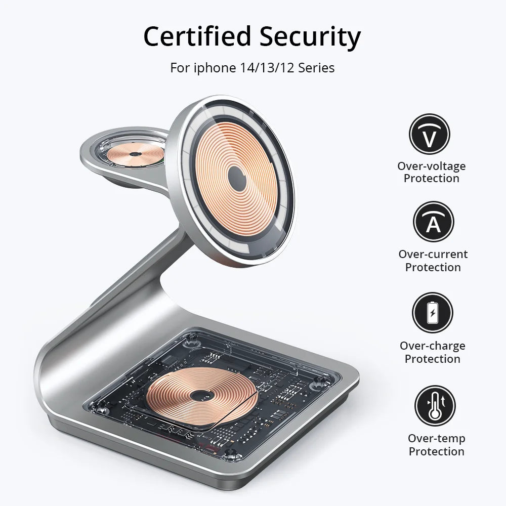 BetterDesk: Dual Magnetic Charging Dock