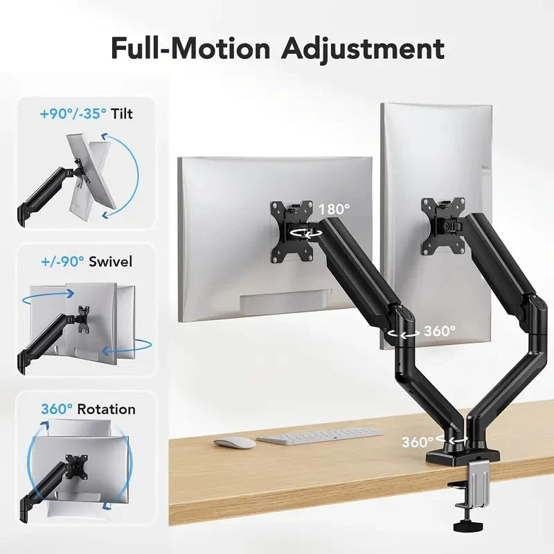 Apex Floating Dual Monitor Arm
