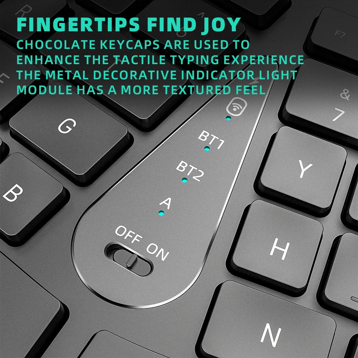 BetterDesk Wireless Ergonomic Keyboard
