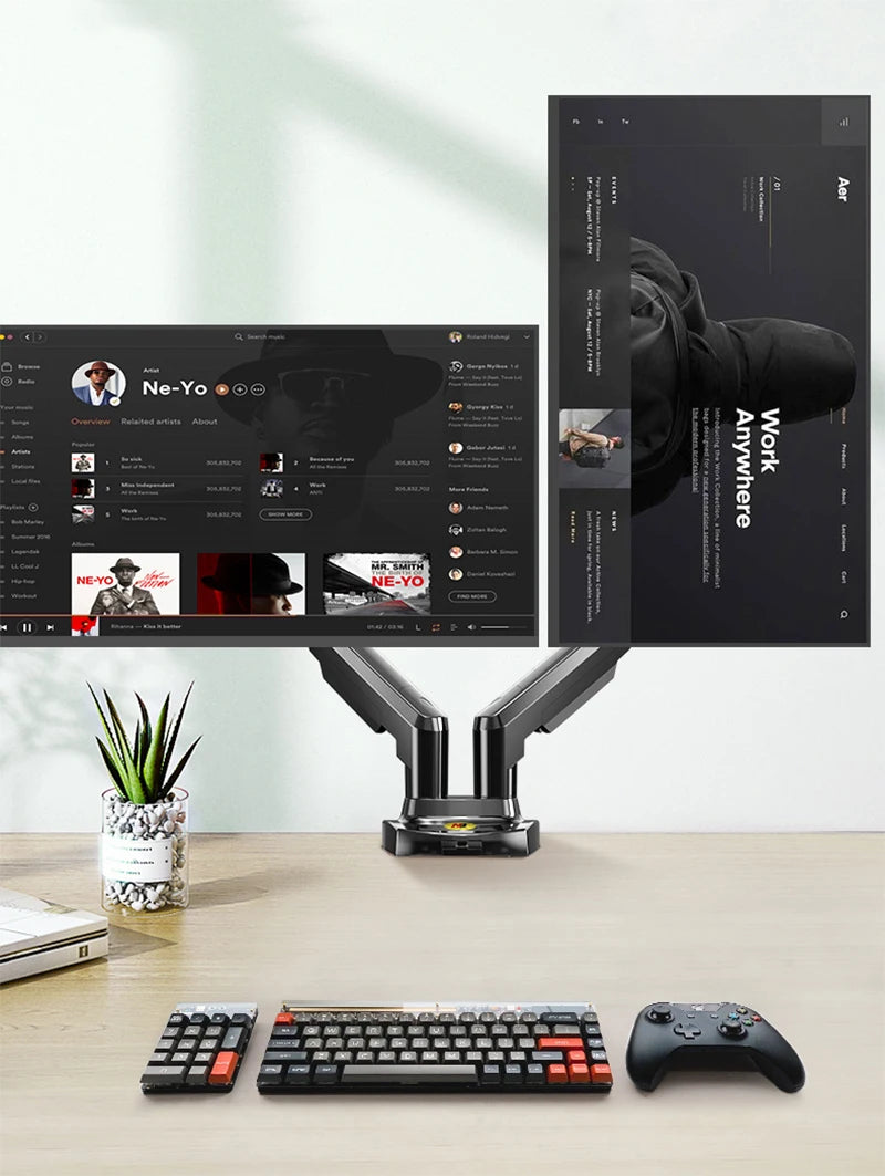 Premium Aluminum Adjustable Vertical Laptop Stand