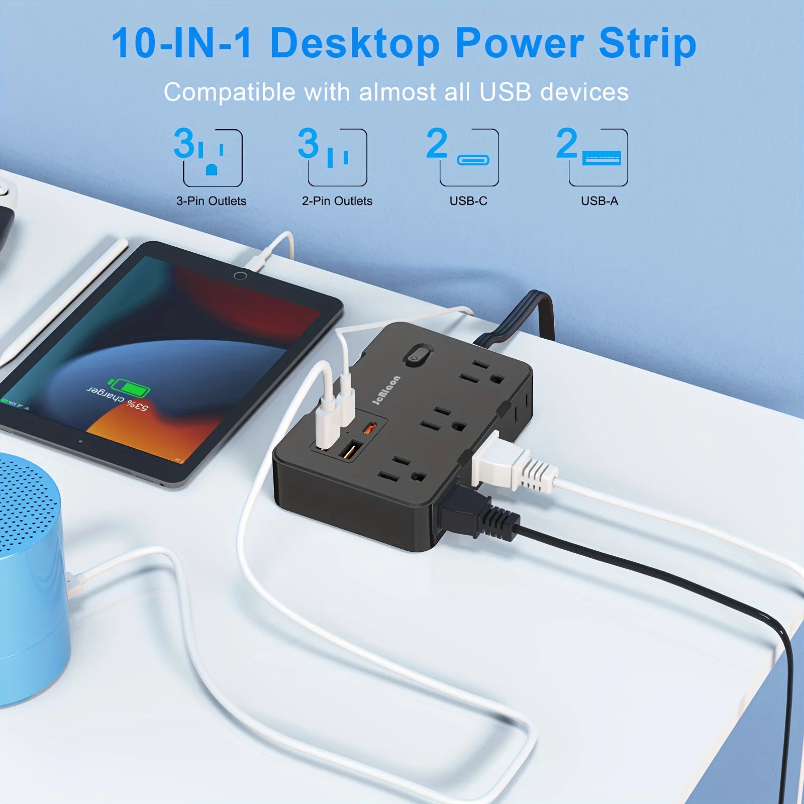 Compact Travel Power Hub