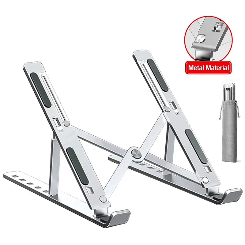 Pro-Grade Carbon Steel Laptop Riser