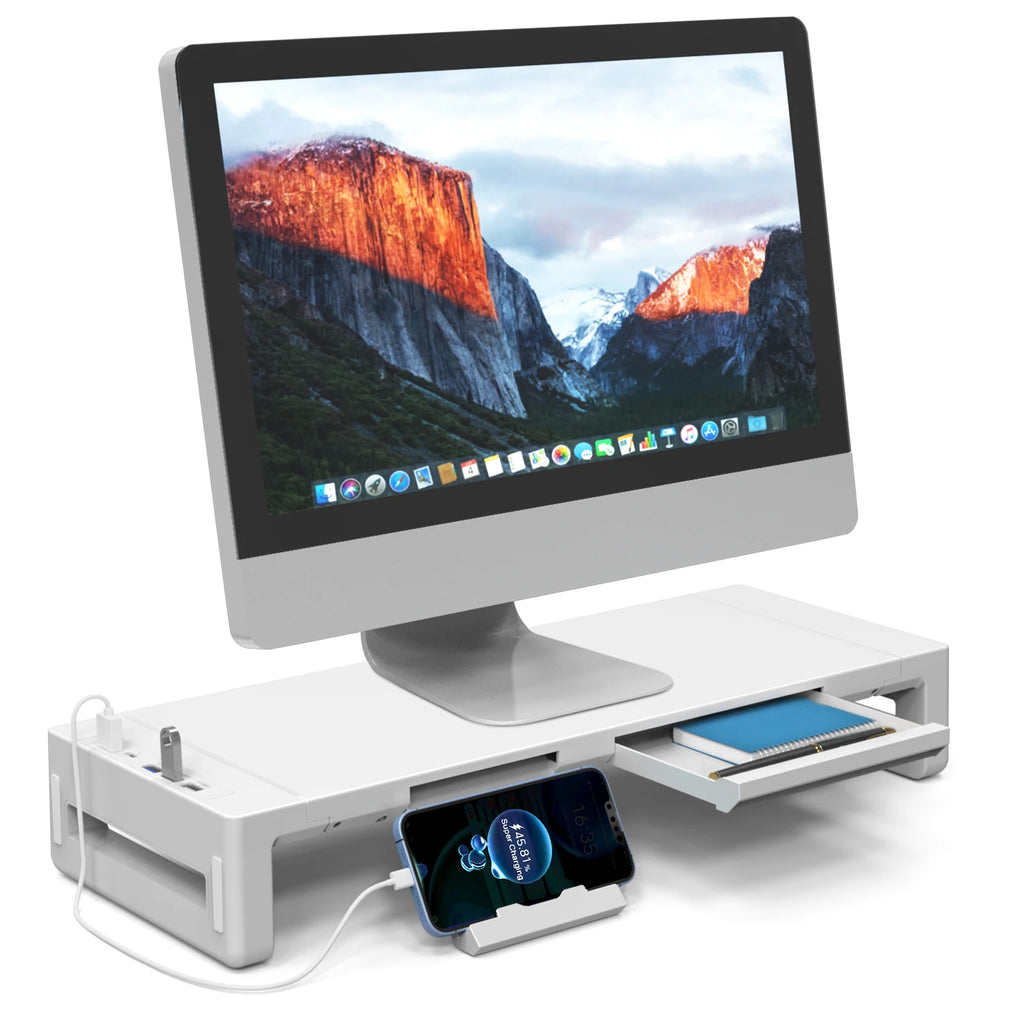 Adjustable Ergonomic Monitor Organizer