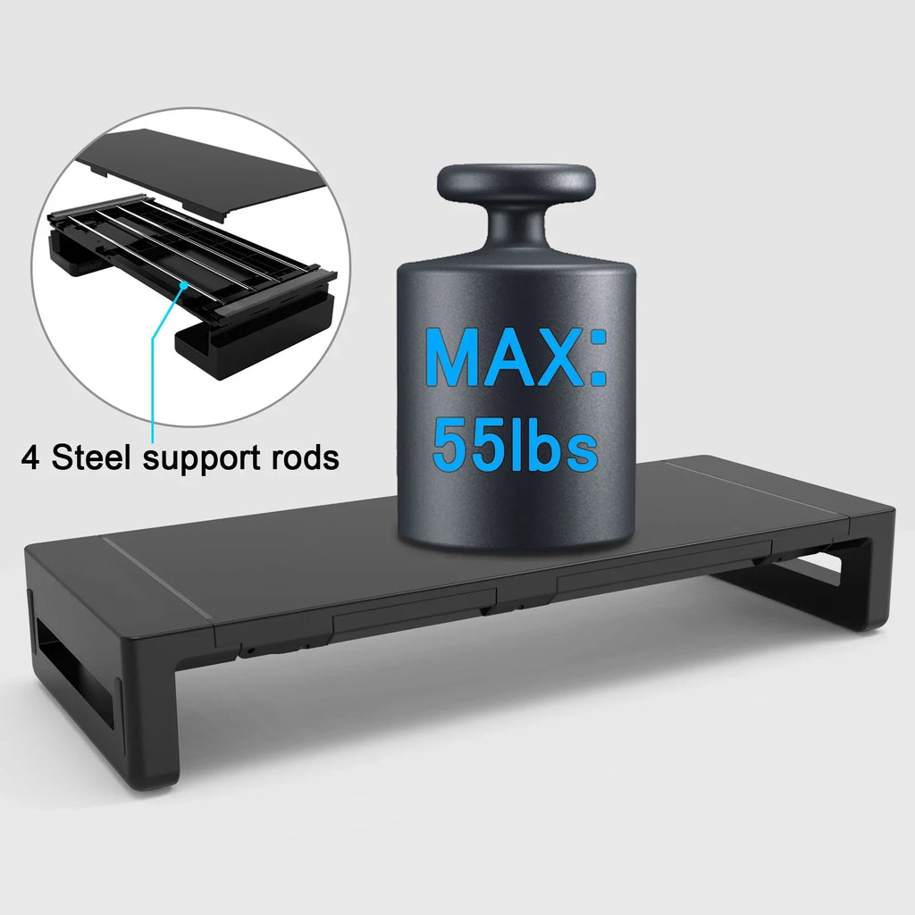 Adjustable Ergonomic Monitor Organizer